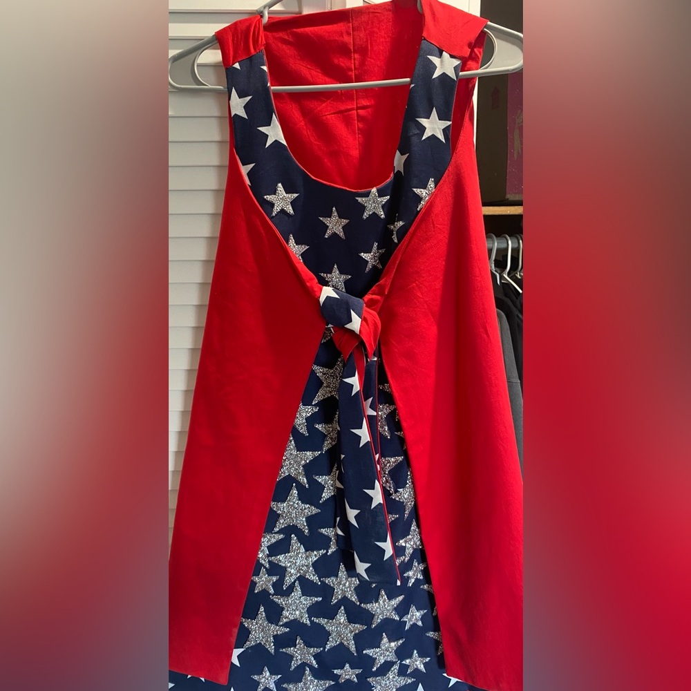 American flag custom dress